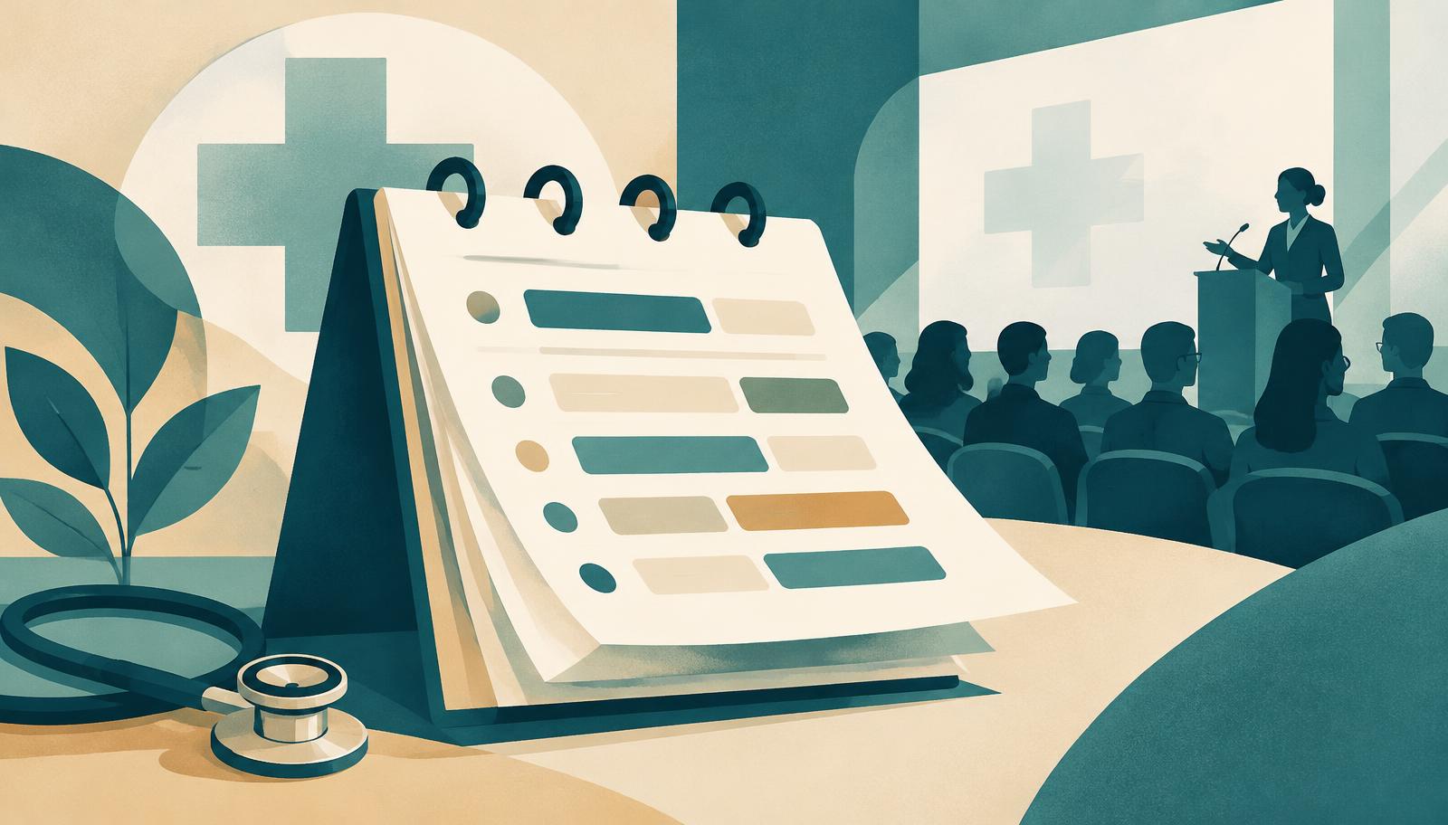 Dos citas para seguir la innovación y la IA en salud
