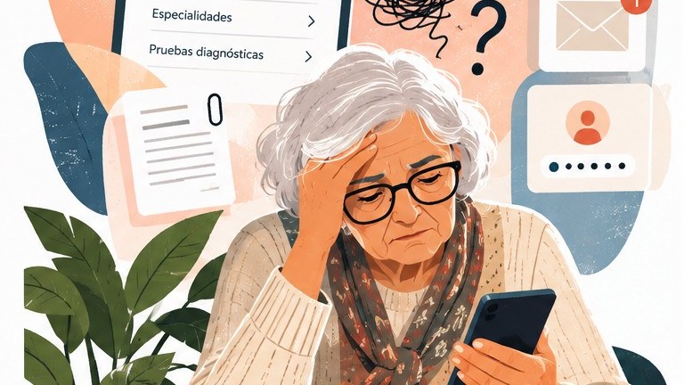 Aporofobia digital en salud: cuando acceder a un derecho depende de saber navegar una plataforma